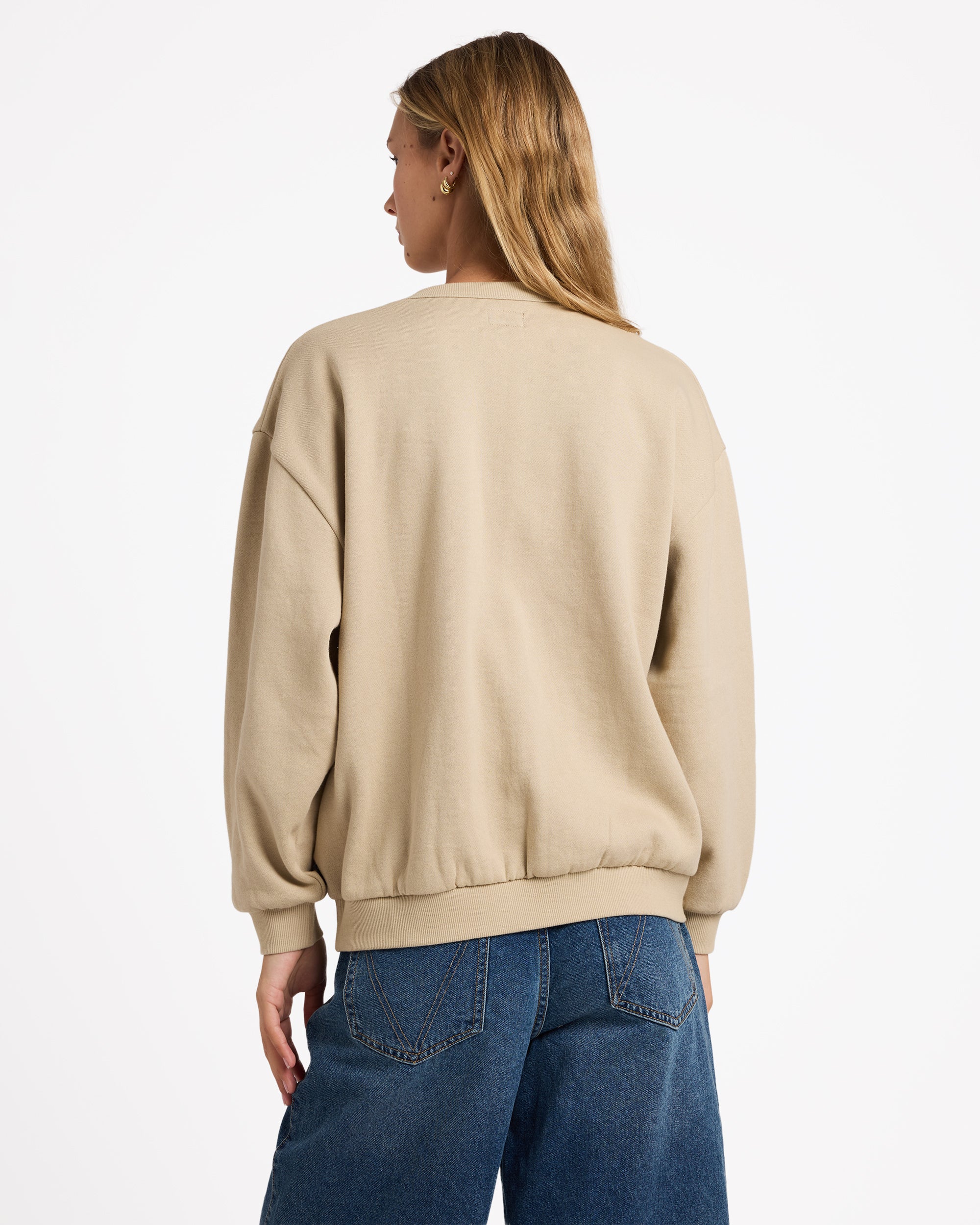 Womens Bold RVCA Crew Neck