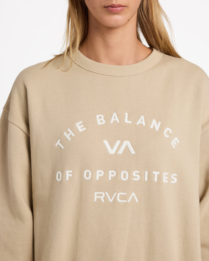 Womens Bold RVCA Crew Neck