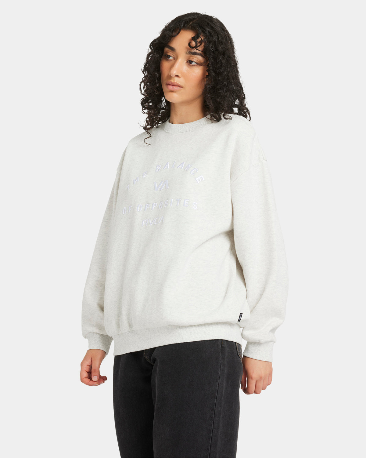 Womens Bold RVCA Crew Neck