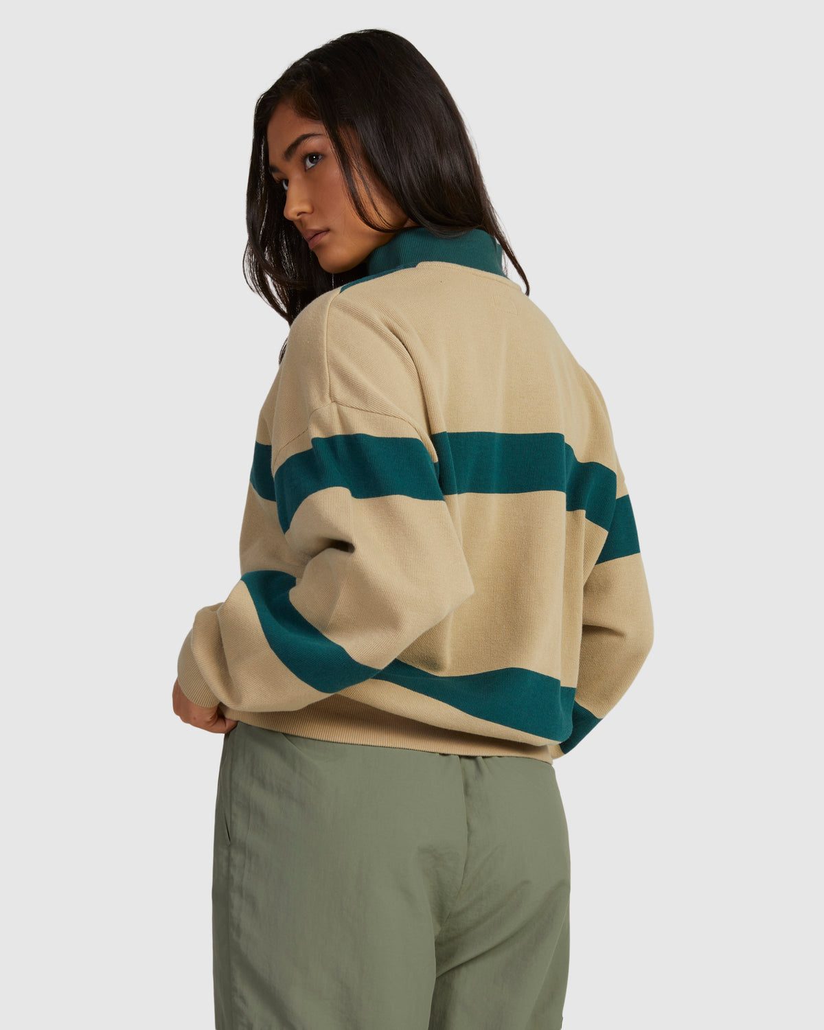Womens Haru Quarter Zip Jumper
