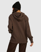 Womens Lax Slouched Pullover Hoodie