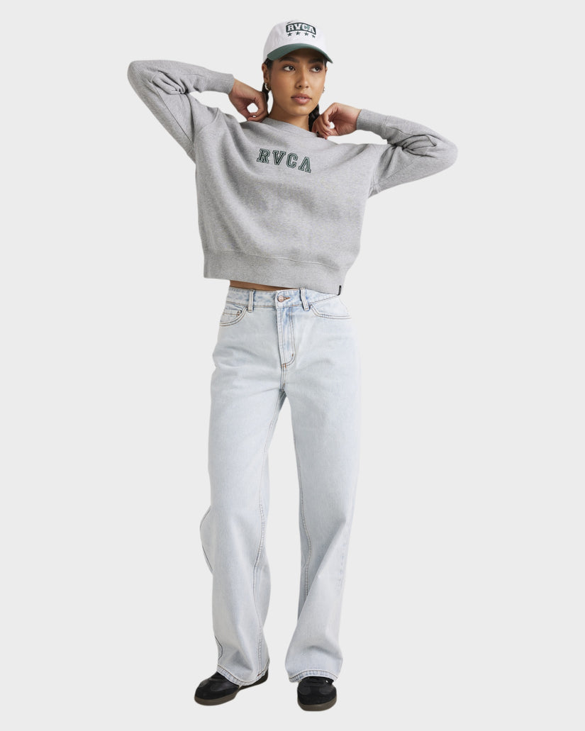 Womens Ivy League Classic Crew Neck