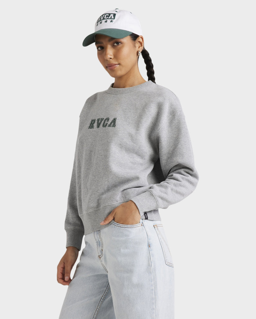 Womens Ivy League Classic Crew Neck