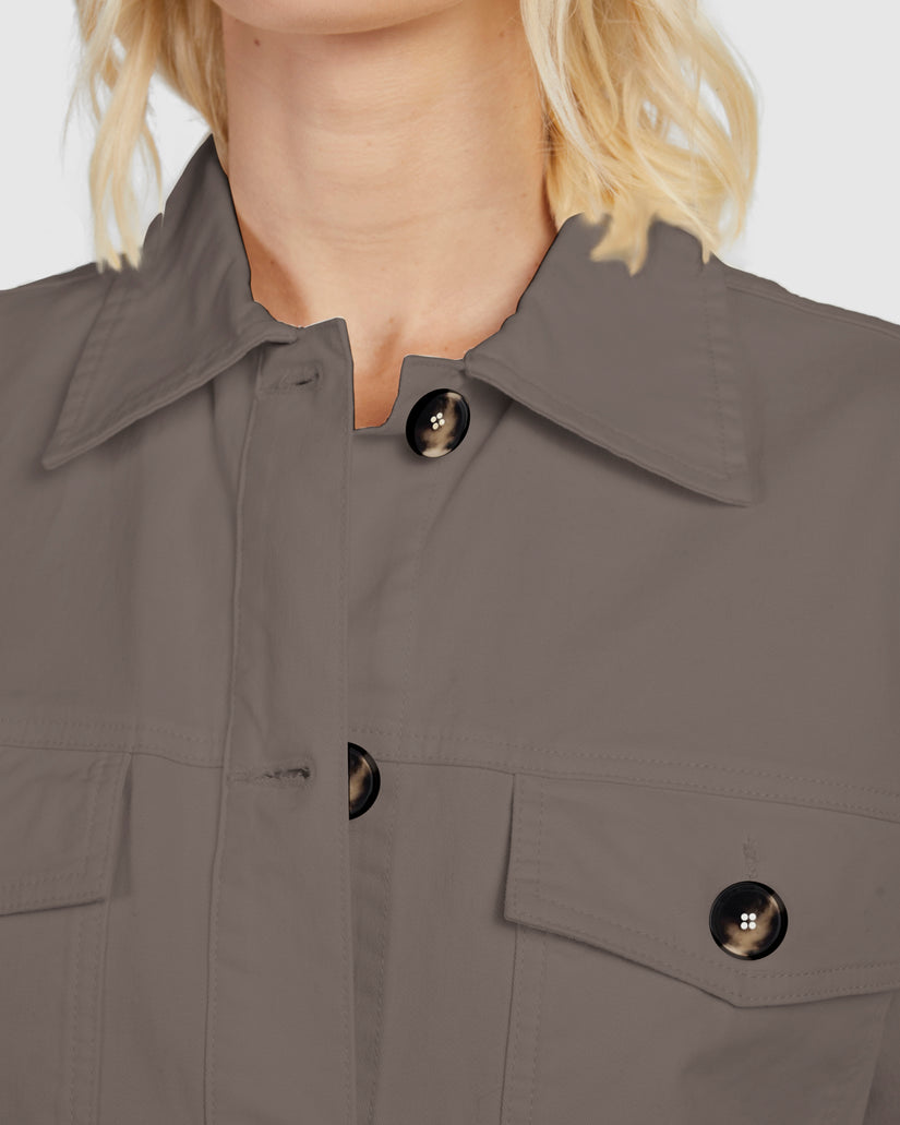 Buy Womens Twill Shacket by RVCA | Surf Dive 'n Ski