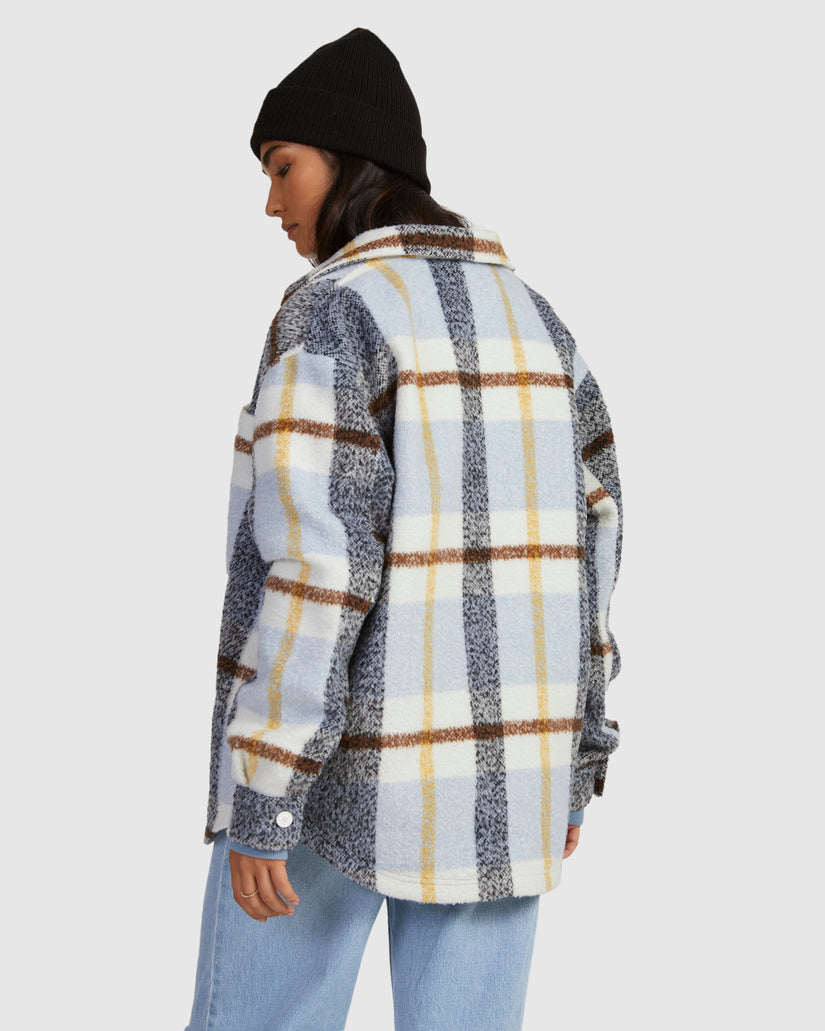 Womens Valley Plaid Shacket