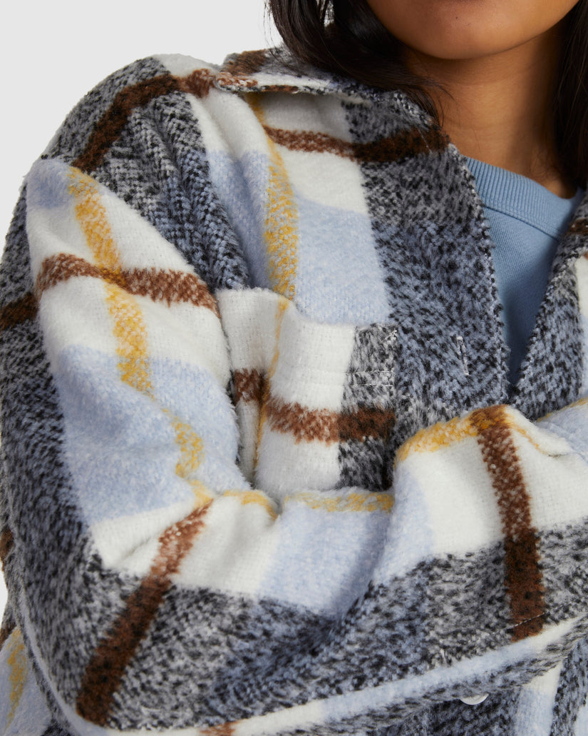 Womens Valley Plaid Shacket