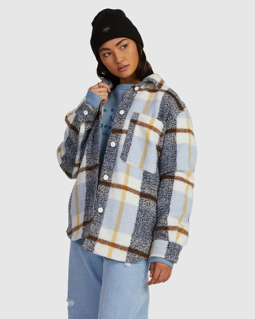 Womens Valley Plaid Shacket