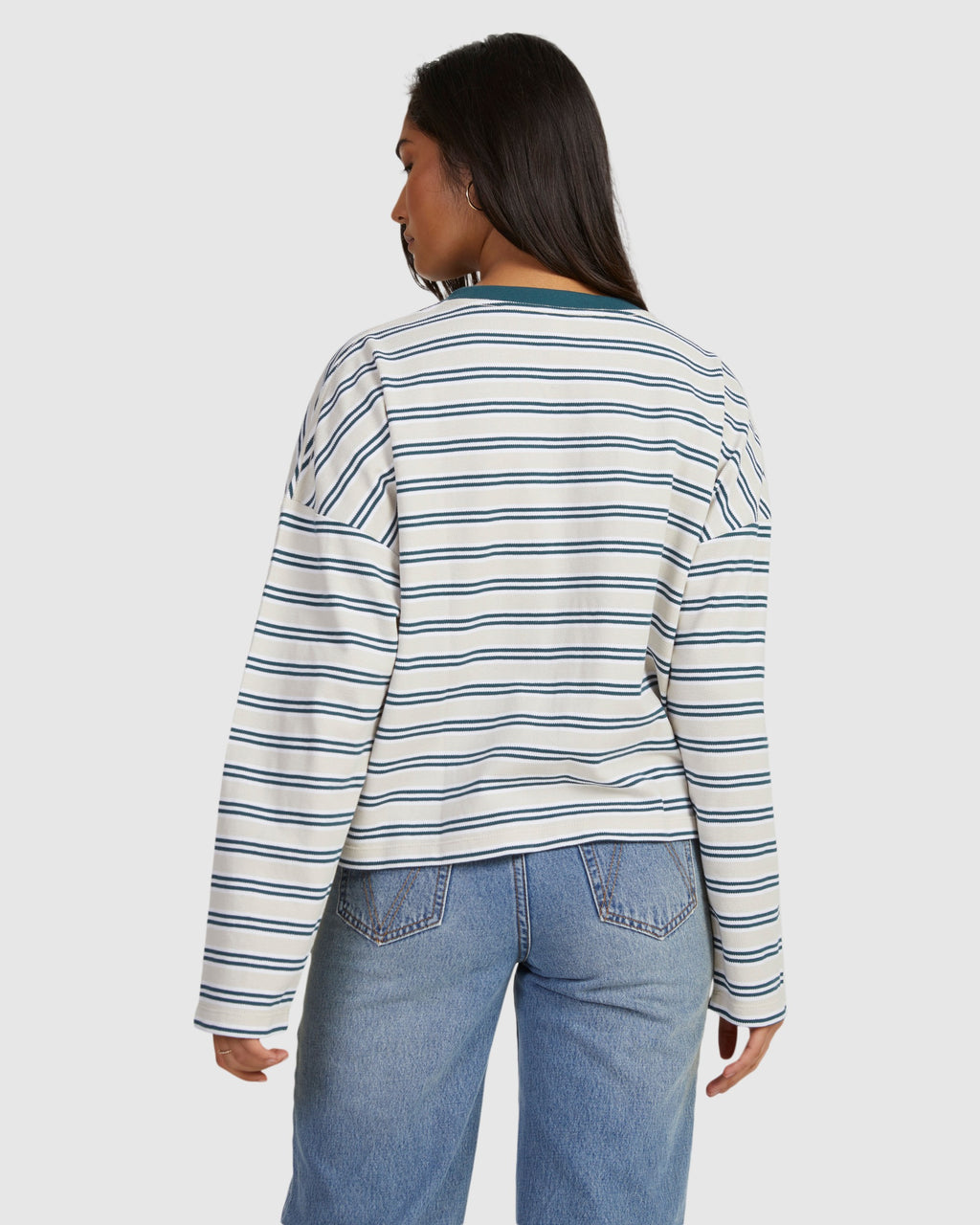Womens Ivy Stripes Long Sleeve T-Shirt