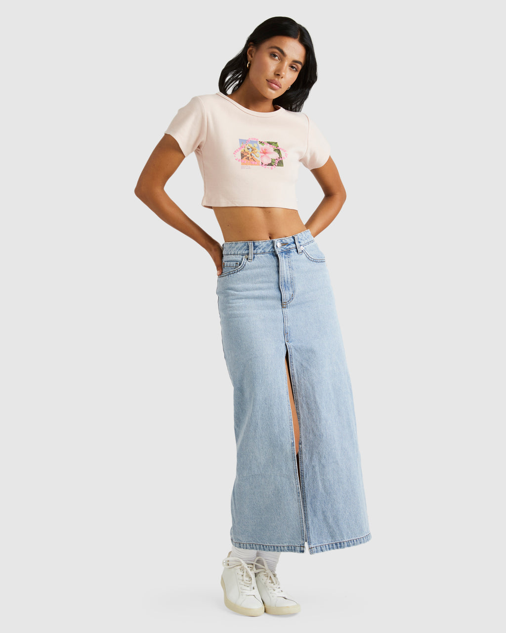 Womens Desert Half Baby T-Shirt