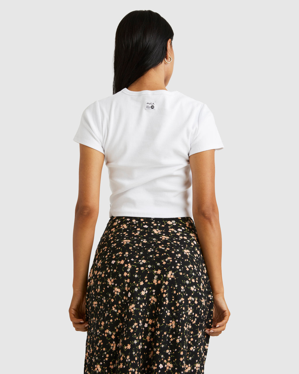 Womens Lynes RVCA Baby T-Shirt