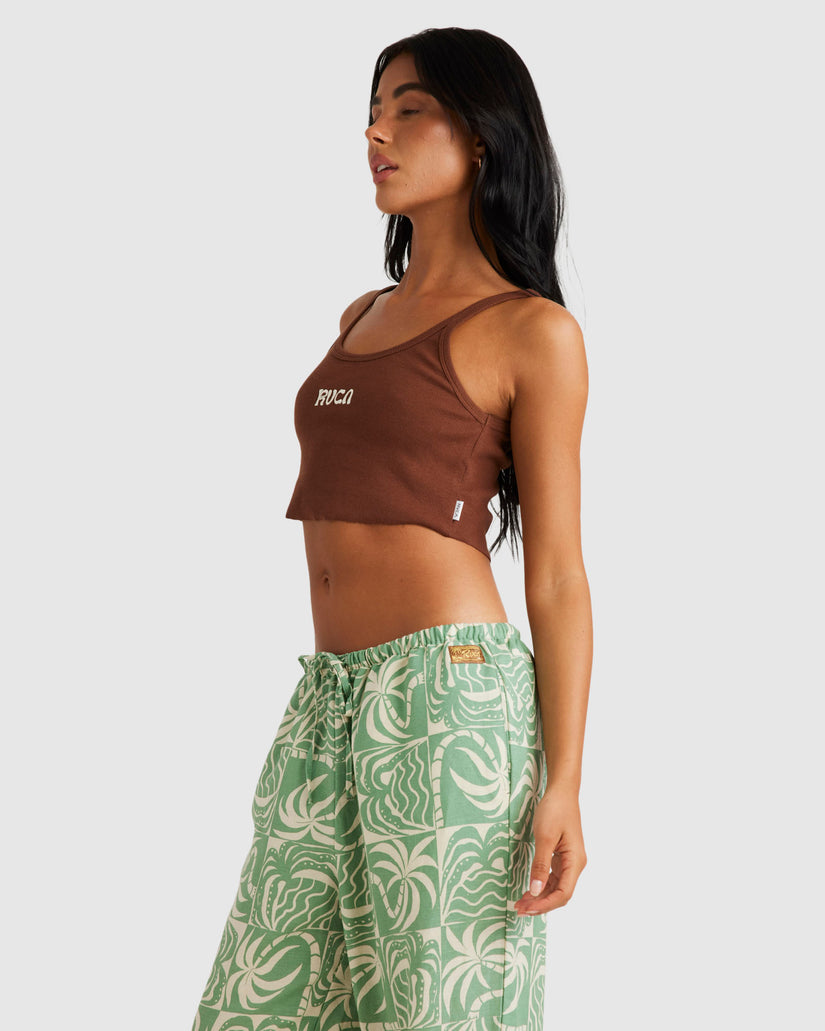 Womens Exotica Scooped Tank Top