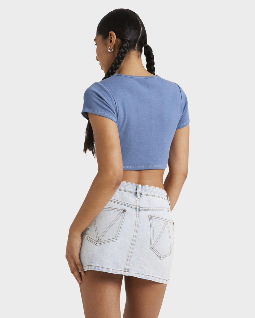 Womens Half Baby Crop Top