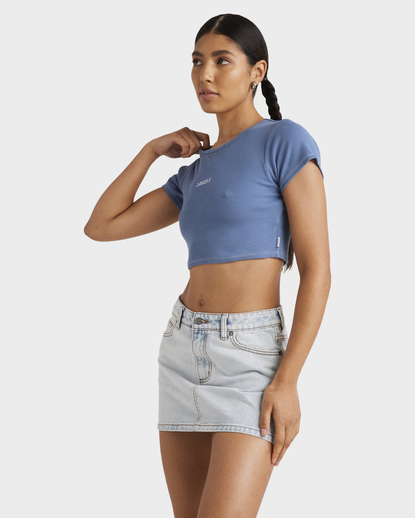 Womens Half Baby Crop Top
