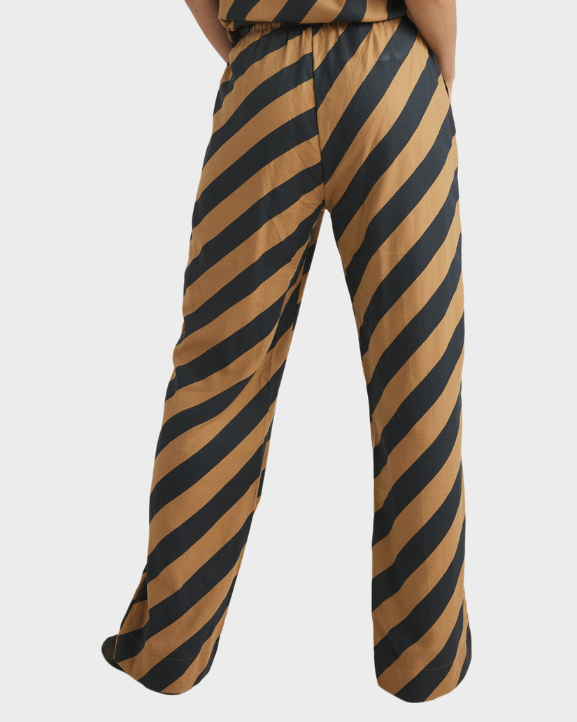 Womens Milspec Stripe Holiday Linen Pants