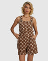 Womens RVCA Healing Sloucher Overall