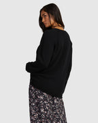 Womens Outside In Raglan Crew
