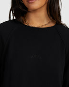 Womens Outside In Raglan Crew