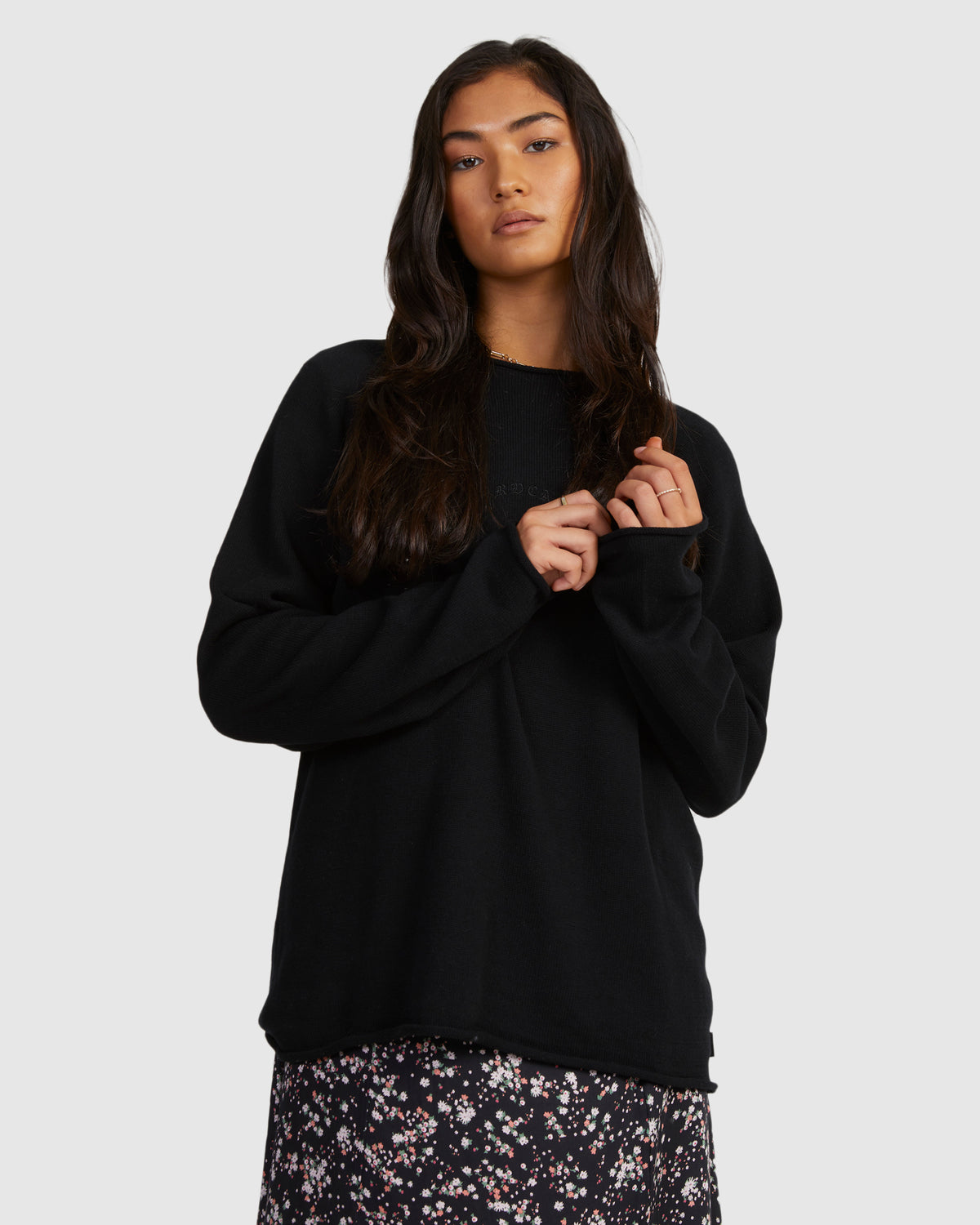 Womens Outside In Raglan Crew