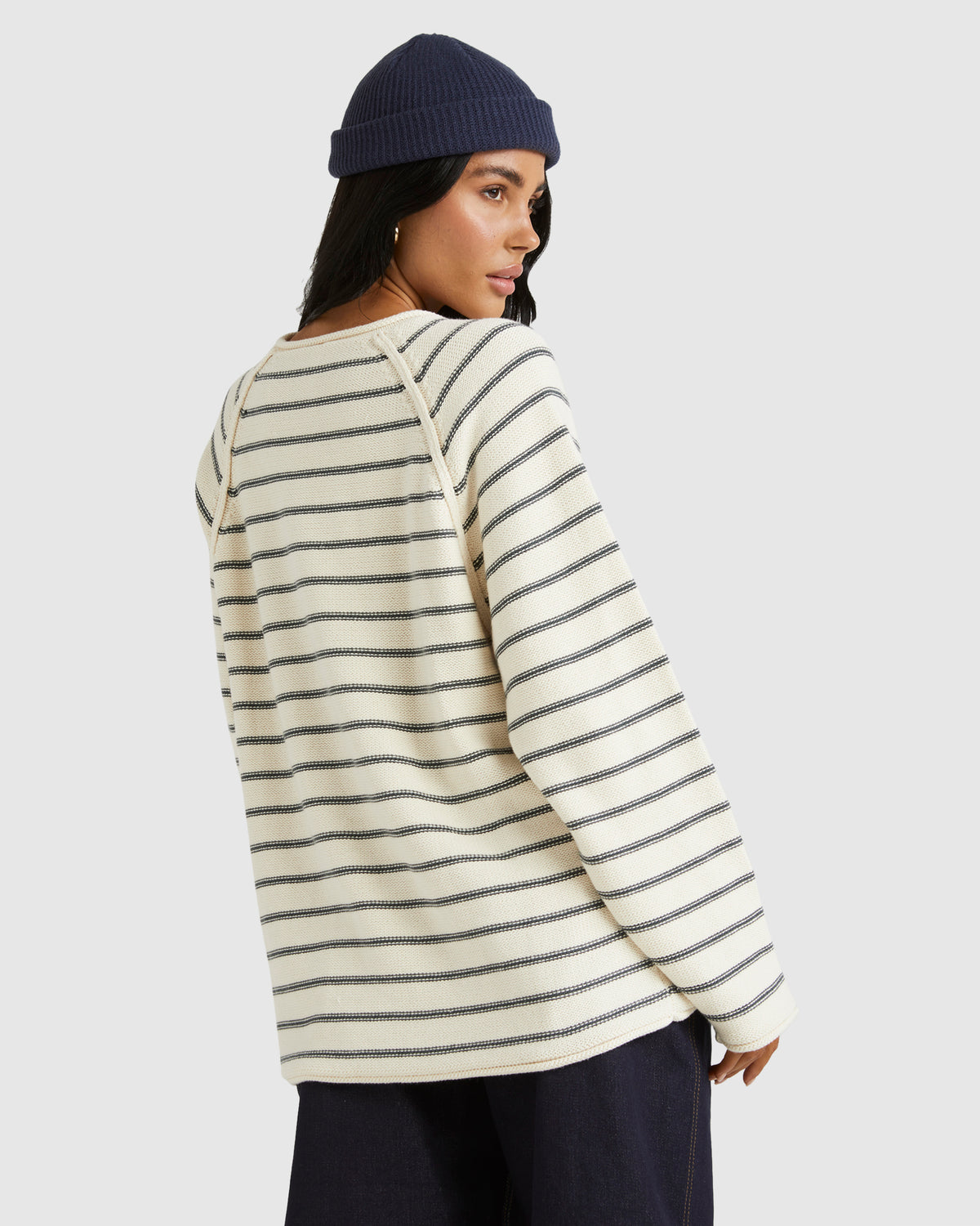 Womens Ivy Raglan Crew Neck