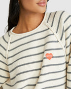 Womens Ivy Raglan Crew Neck