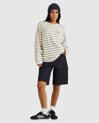 Womens Ivy Raglan Crew Neck