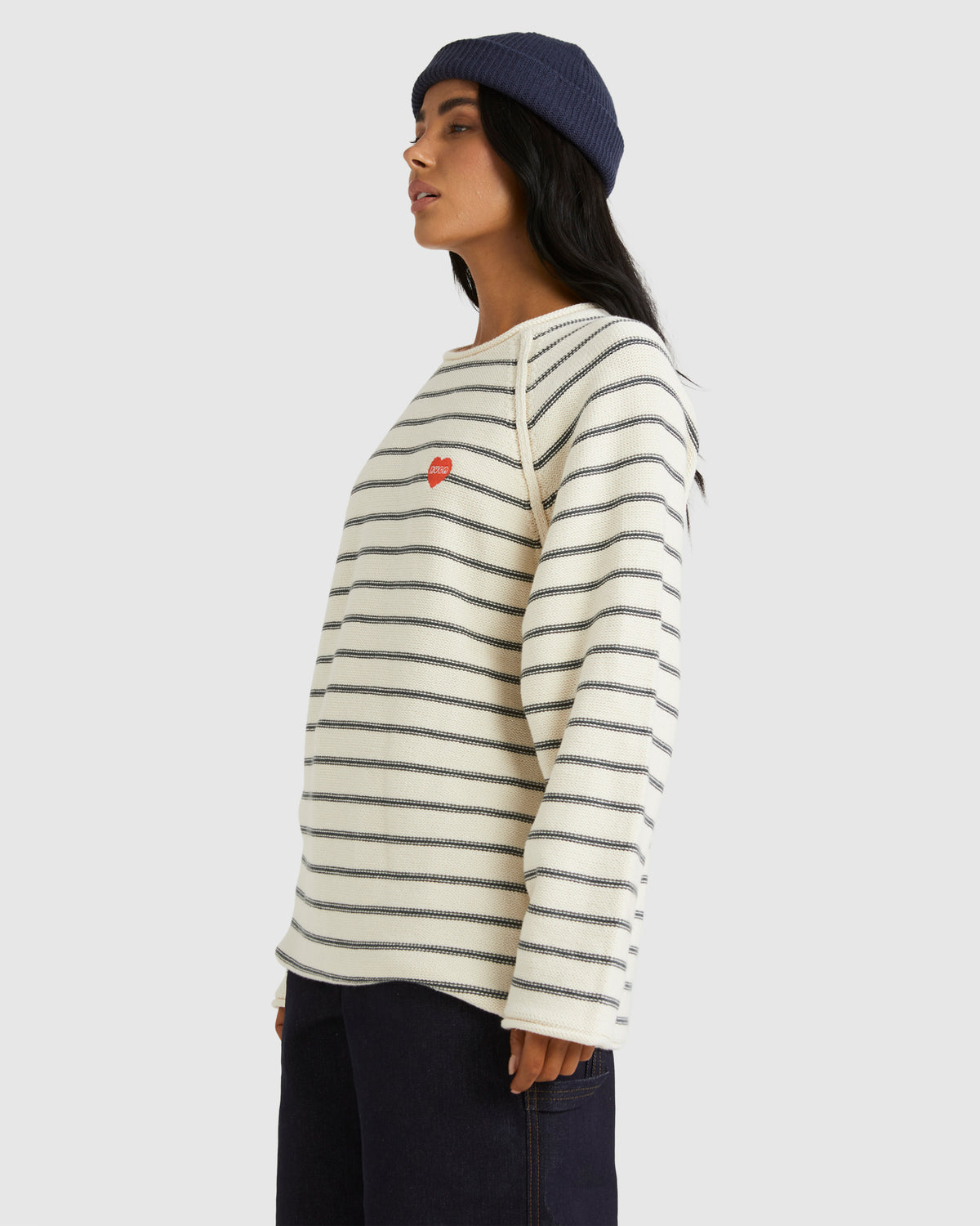 Womens Ivy Raglan Crew Neck