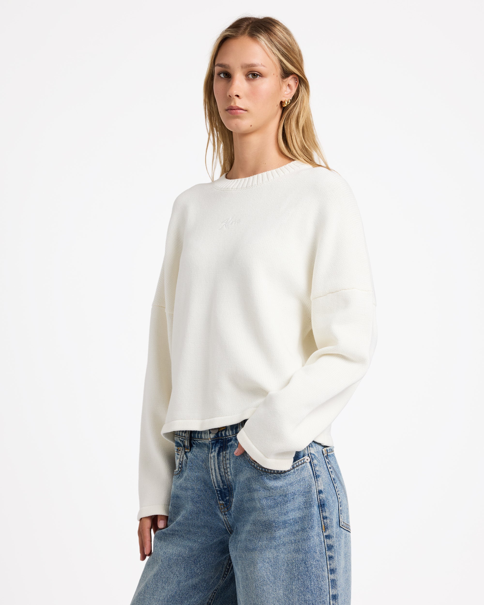 Womens Ivy Crew Neck