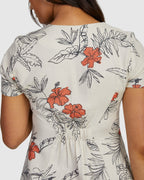 Womens Tropicalsy Understated Mini Dress