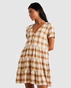 Womens Plaid Heights Mini Dress