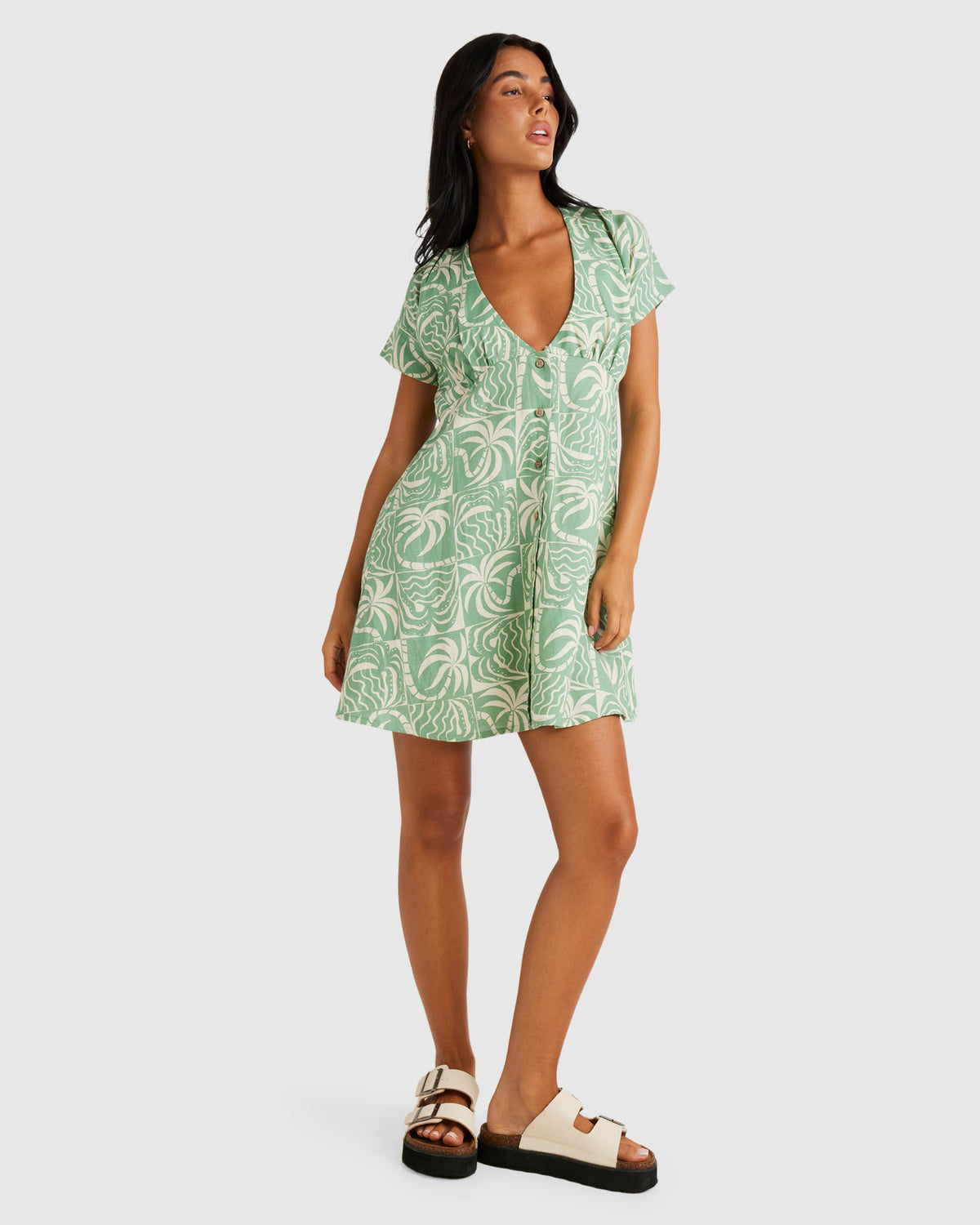 Womens Exotica Understated II Mini Dress