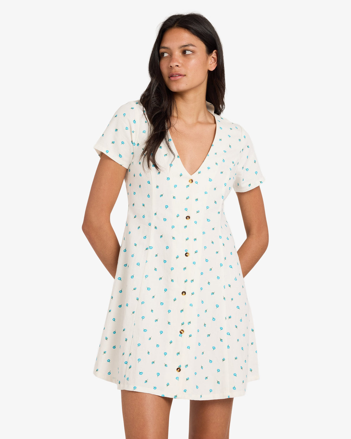 Womens Ruse Bud Mini Dress