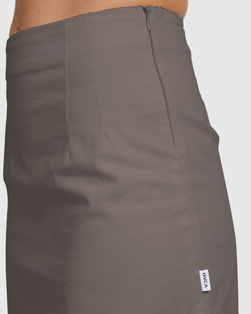 TWILL MINI SKIRT