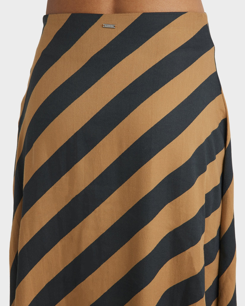 Womens Milspec Stripe Annika Midi Skirt