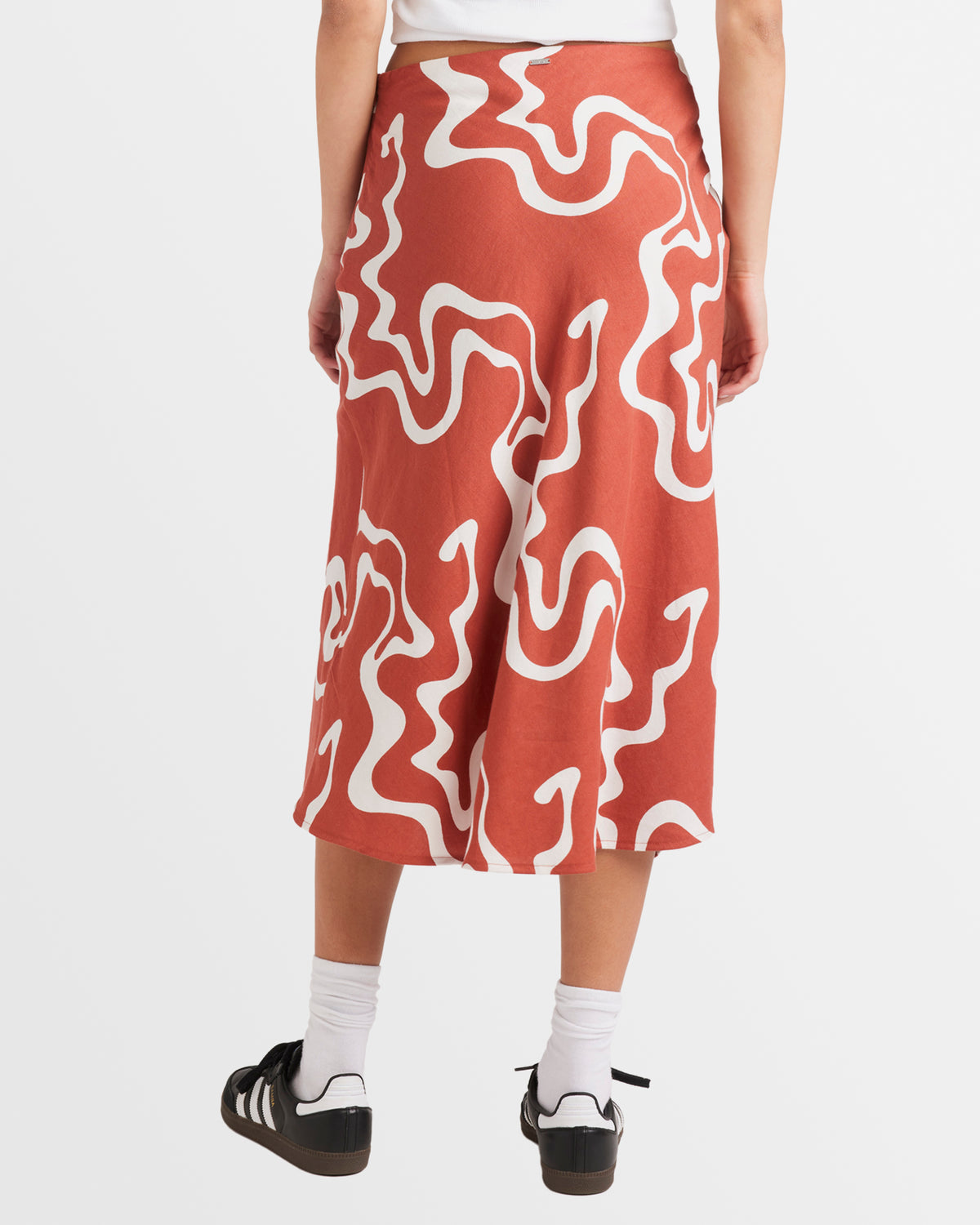 Womens Split Annika Midi Skirt