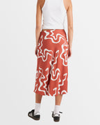 Womens Split Annika Midi Skirt