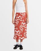 Womens Split Annika Midi Skirt