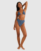 Womens Cosmos Halter Slide Tri Bikini Top