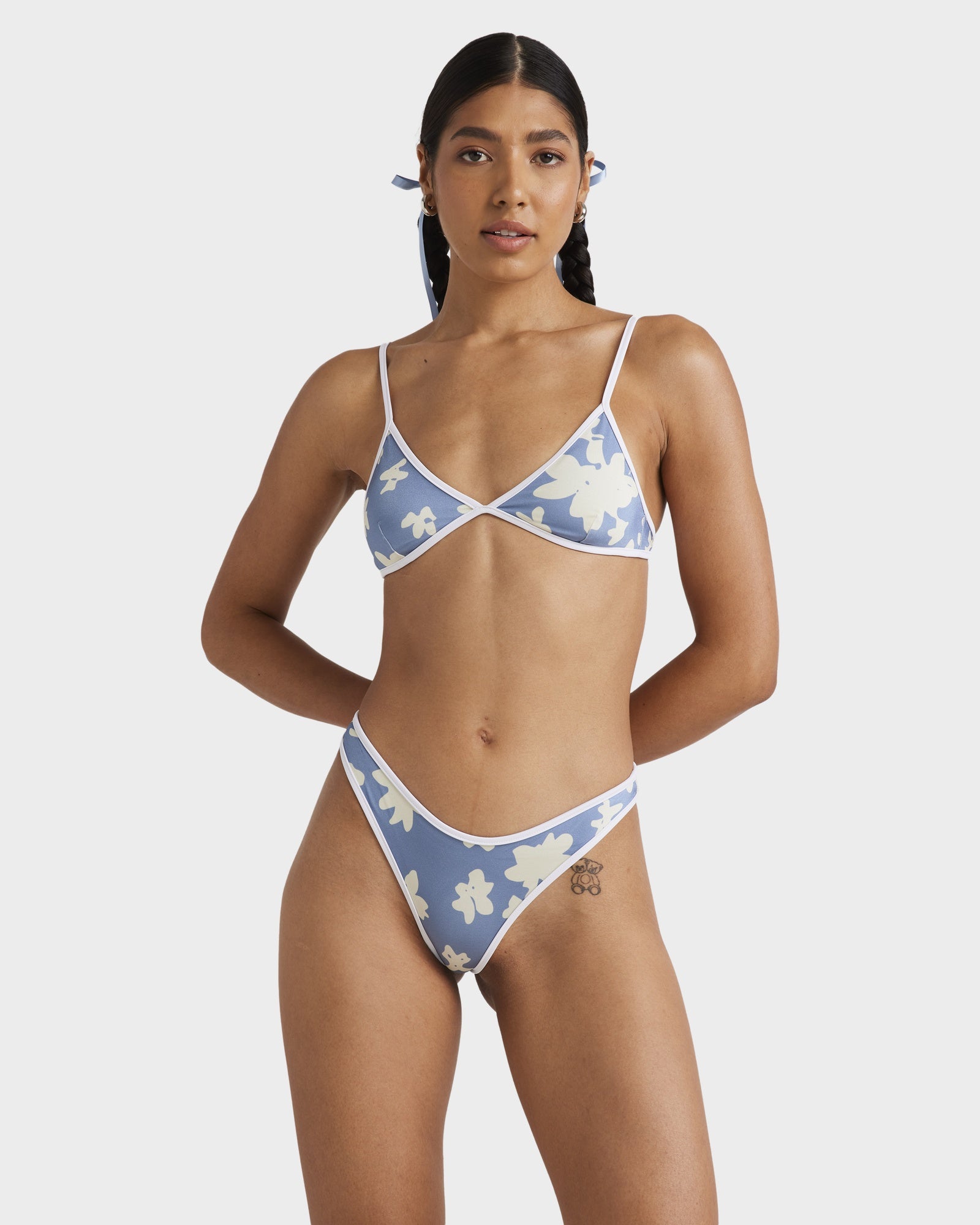 FLEUR FIXED TRI BIKINI TOP Australia