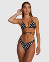 Womens Rvca Healing V Medium French Bikini Bottom