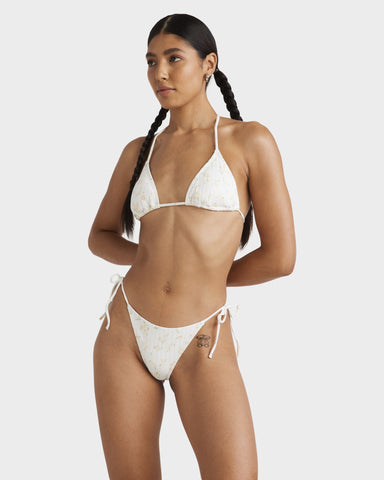 Womens Blurred Ditsy Medium French Bikini Bottom
