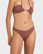 Womens Pucker Medium Bikini Botom