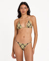 Womens Boulevard Plaid Ultra Skimpy Bikini Bottom