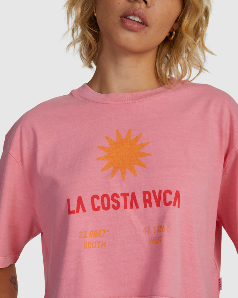 Womens La Costa RVCA Half T-Shirt