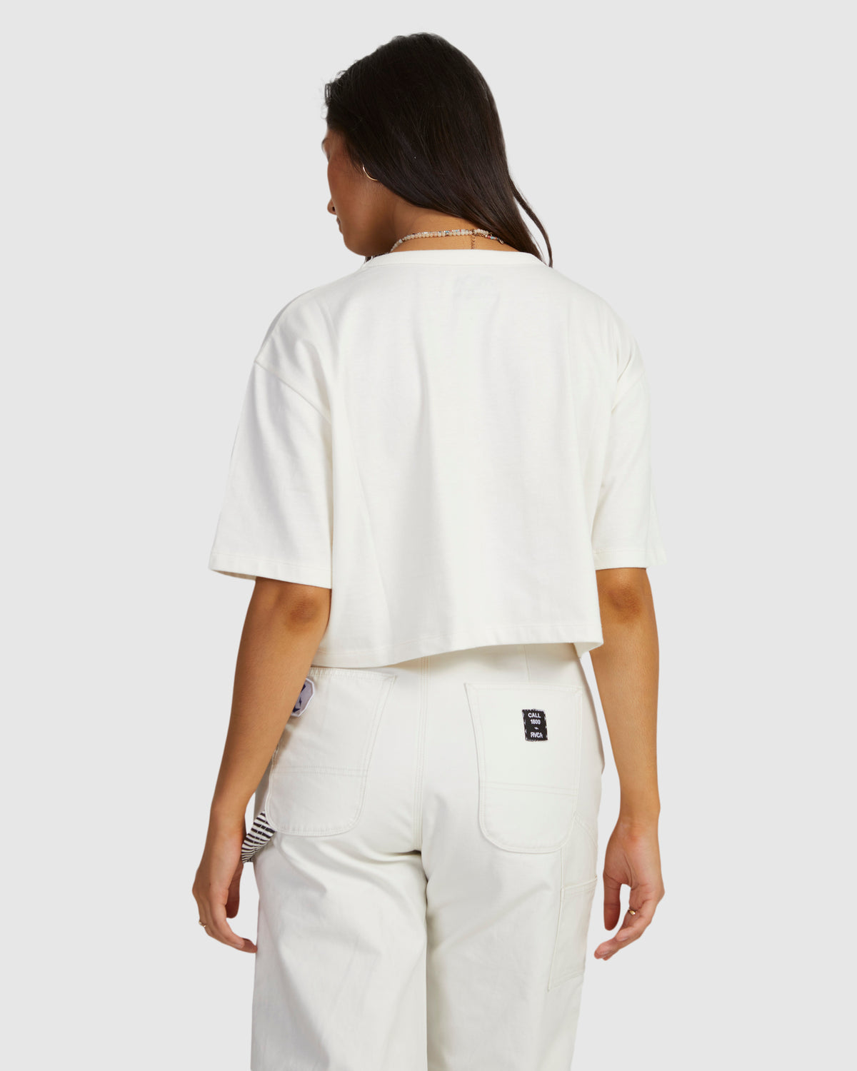 Womens Call RVCA Half Relaxed T-Shirt