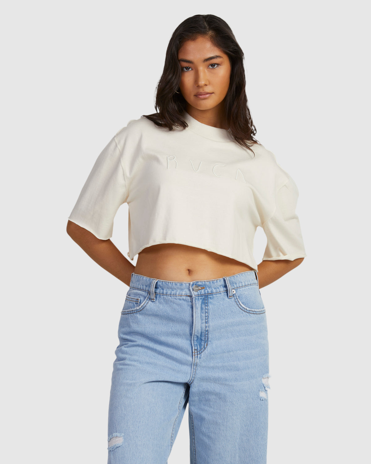 Womens Home Made Half T-Shirt