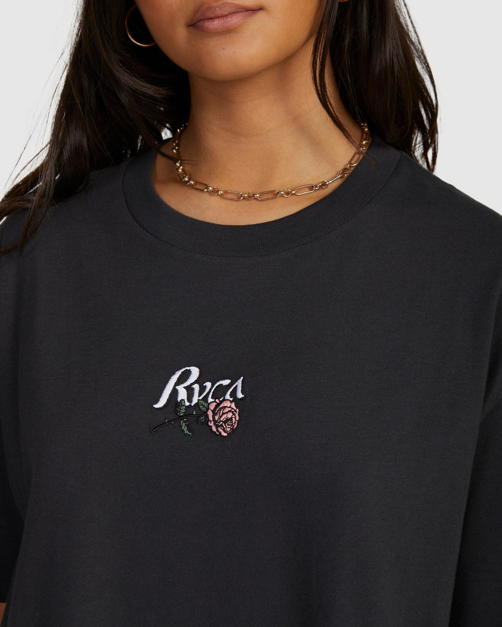 Womens Roses Only Easy T-Shirt