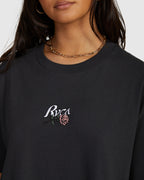 Womens Roses Only Easy T-Shirt