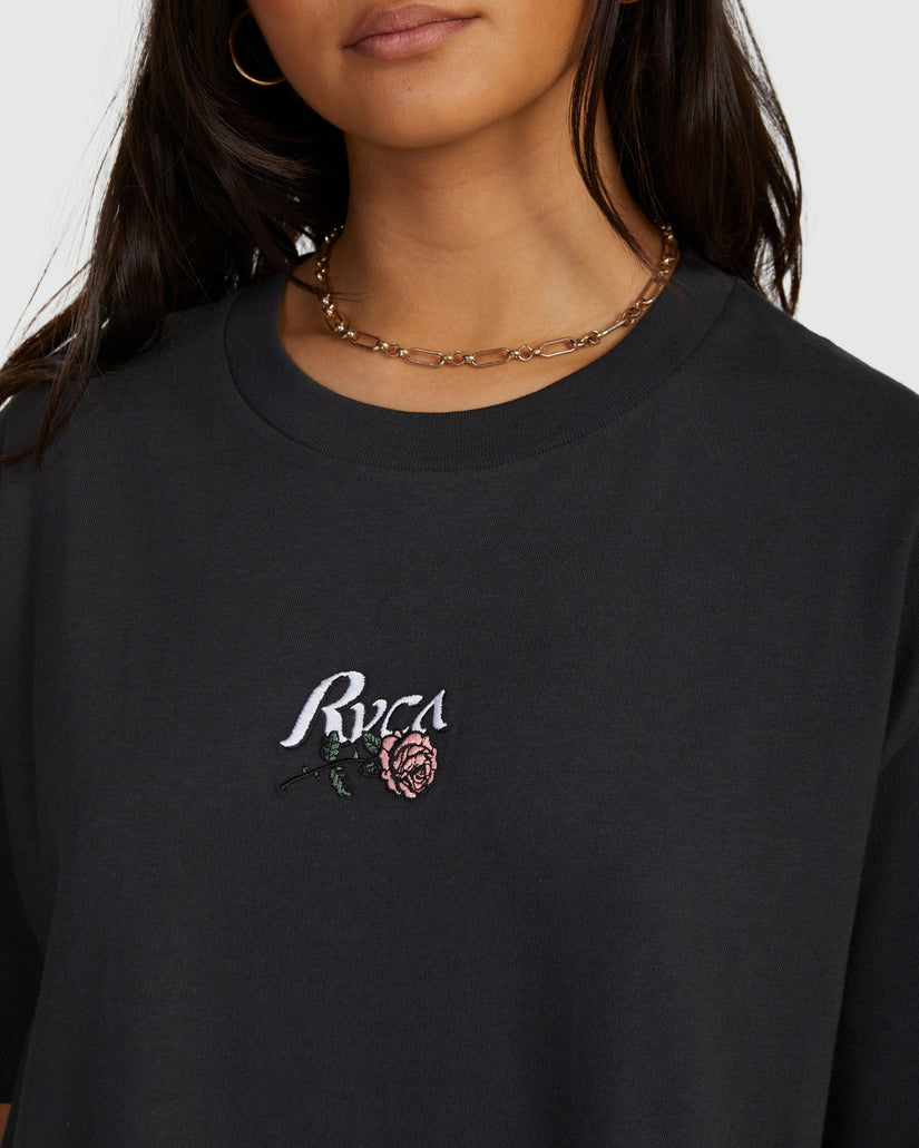Womens Roses Only Easy T-Shirt