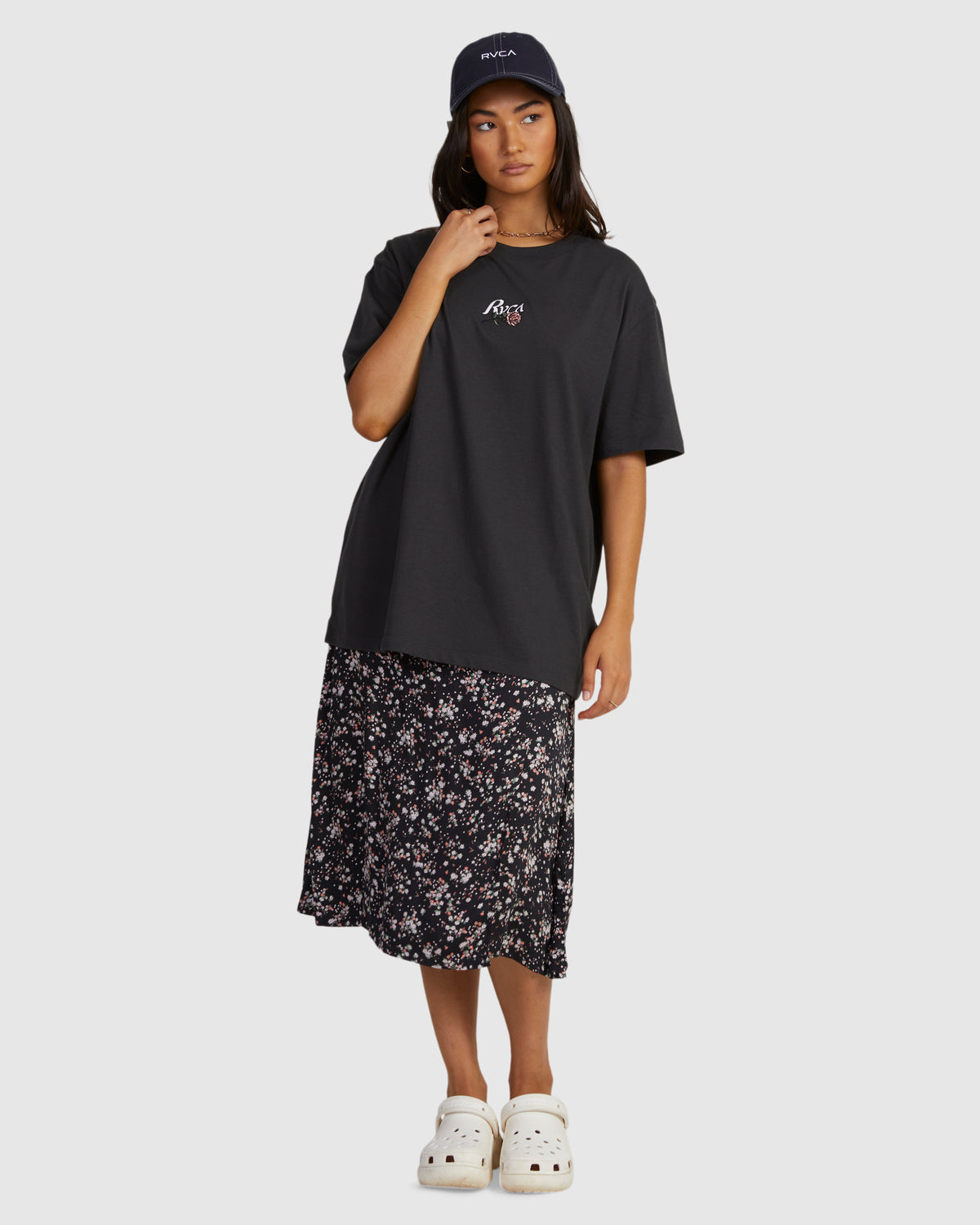 Womens Roses Only Easy T-Shirt