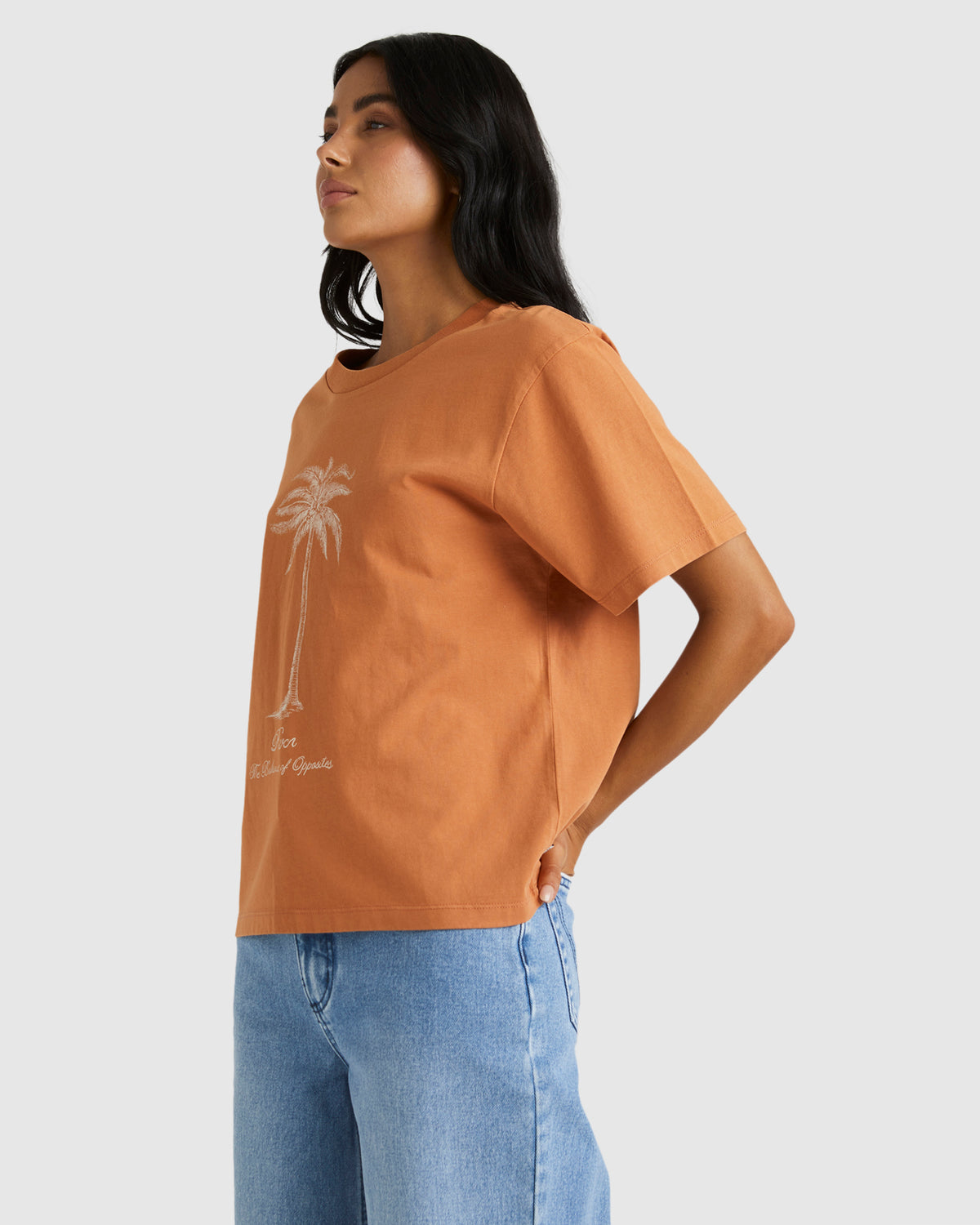 Womens Palm Style Easy T-Shirt